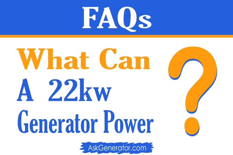 What Can a 22kW Generator Power in Your Home and Beyond?